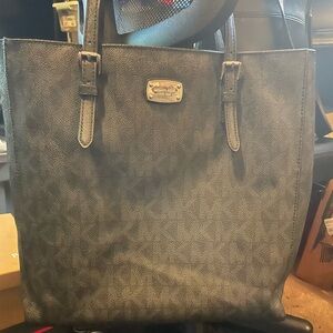 Michael Kors Gray Tote Bag